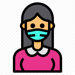 戴口罩的女人