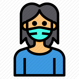 戴口罩的女人