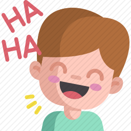 笑