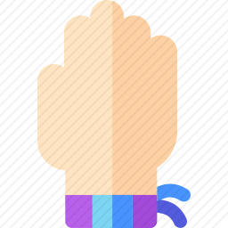 手