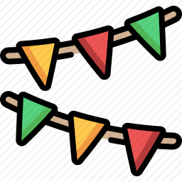 <em>彩旗</em>
