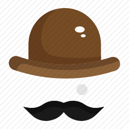 帽子与胡子