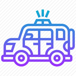 警车