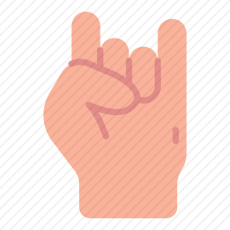 <em>摇滚</em>手势