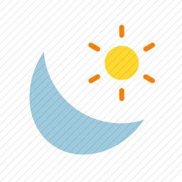 月亮太阳