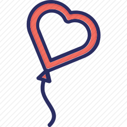 <em>心形</em><em>气球</em>