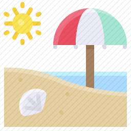 海滩