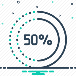 50%