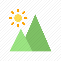 <em>山</em>