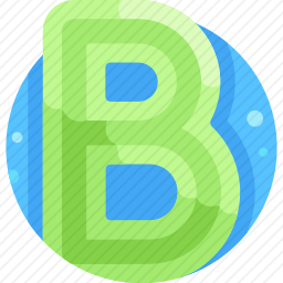 B