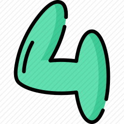 数字4