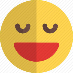 咧着嘴笑
