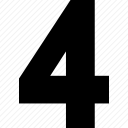 数字4