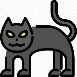 黑色的猫