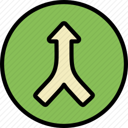 向上箭头