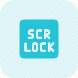 SCR LOCK键