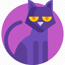 黑色的猫