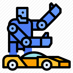 机器人与车
