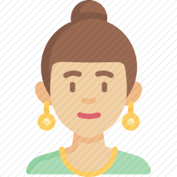 年轻的女人