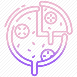 <em>披萨</em>