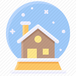 <em>雪花</em>玻璃球