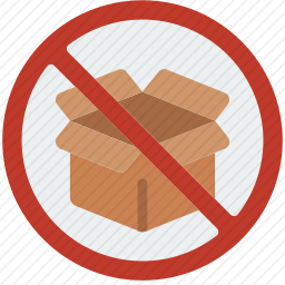 禁止纸箱