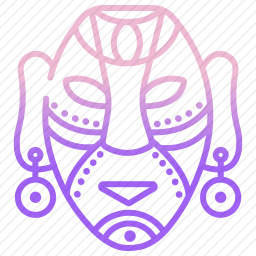 <em>非洲</em>面具