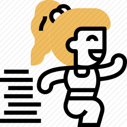 跑步