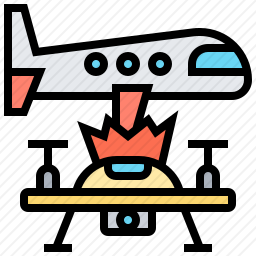 飞机和无人机