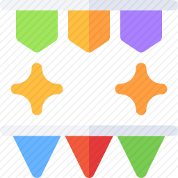 <em>彩旗</em>
