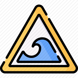海啸标志