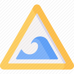 海啸标志