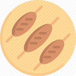 <em>烤肉串</em>