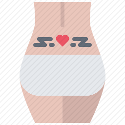 腰部纹身