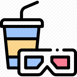 饮料与3D眼镜