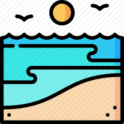 海滩