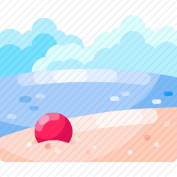 海滩