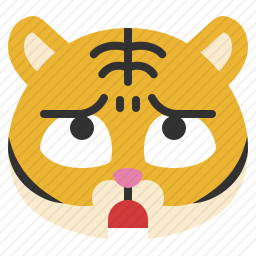 老虎表情