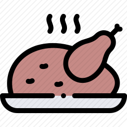 烤鸡肉