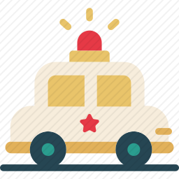 警车