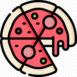 <em>披萨</em>