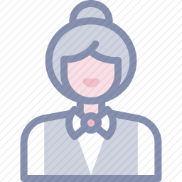 女服务员