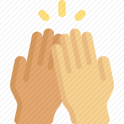 <em>举手</em>击掌