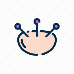 针