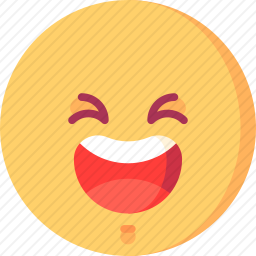 咧着嘴笑