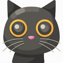 黑色的猫