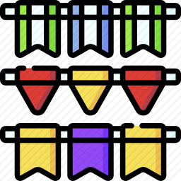 <em>彩旗</em>