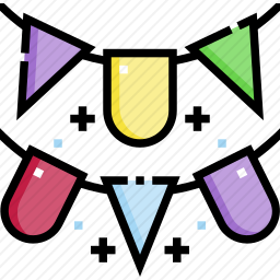 <em>彩旗</em>