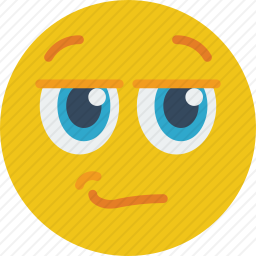 傻笑