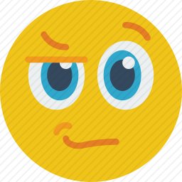 傻笑